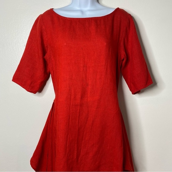⚜️❤️VINTAGE DKNY❤️⚜️ size. 4 Red wrap dress - Picture 5 of 10
